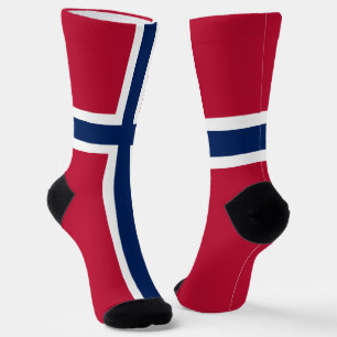 Vlag van Noorwegen Sokken