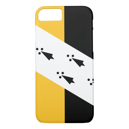 Vlag van Norfolk Case-Mate iPhone Case (Achterkant)