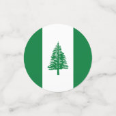 vlag van Norfolk Confetti (Kleine voorkant)