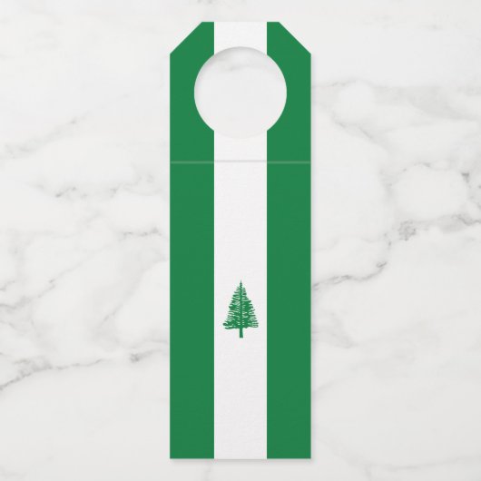 vlag van Norfolk Flessenhanger (Voorkant)