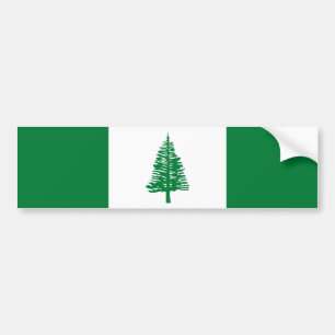 Vlag van Norfolk Island Bumpersticker