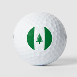 Vlag van Norfolk Island Golfballen