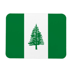 Vlag van Norfolk Island Magneet