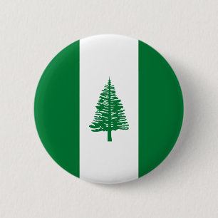 Vlag van Norfolk Island Ronde Button 5,7 Cm