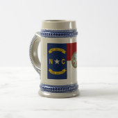 vlag van North Carolina Bierpul (Voorkant links)