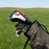 vlag van North Carolina Golfheadcover (Insitu)