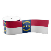 vlag van North Carolina Grosgrain Lint (Spoel)