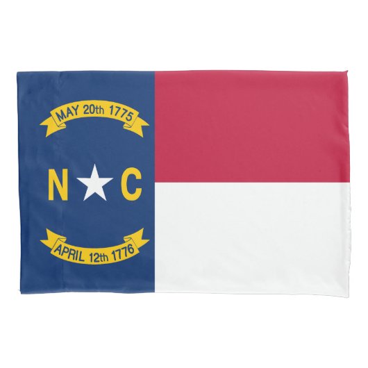 Vlag van North Carolina Kussensloop (Voorkant)