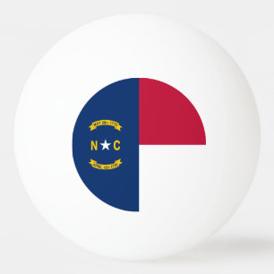 Vlag van North Carolina Pingpongballen