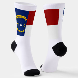 Vlag van North Carolina Sokken