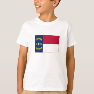 Vlag van North Carolina T-shirt