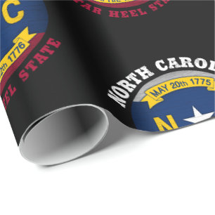 VLAG VAN NORTH CAROLINA TAR HEEL STATE CADEAUPAPIER