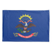 Vlag van North Dakota Kussensloop (Achterkant)