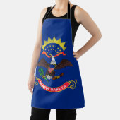 Vlag van North Dakota Schort (Insitu)