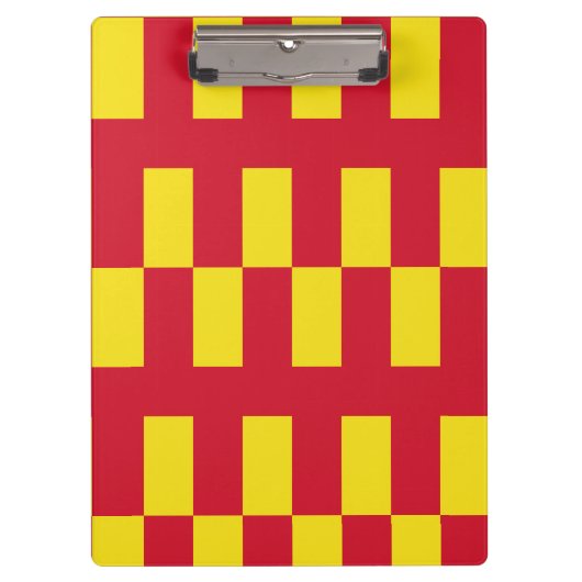 Vlag van Northumberland Klembord (Voorkant)