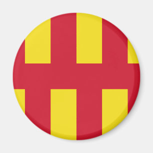 Vlag van Northumberland Magnet Magneet