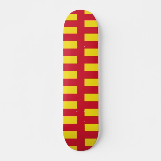 Vlag van Northumberland Skateboard (Voorkant)