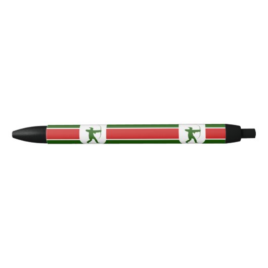 Vlag van Nottinghamshire Black Ink Pen (Voorkant)
