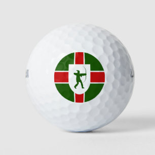 Vlag van Nottinghamshire Golfballen