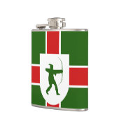 Vlag van Nottinghamshire Hip Flask Heupfles (Links)