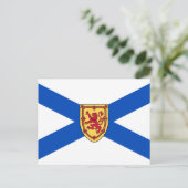 vlag van Nova Scotia Briefkaart (Staand voorkant)