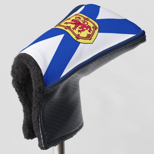 Vlag van Nova Scotia, Canada Golfheadcover (3/4 voorkant)