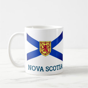 Vlag van Nova Scotia, Canada Koffiemok