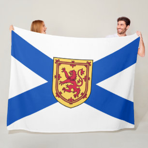 Vlag van Nova Scotia (Canadese provincie) Fleece Deken