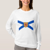 Vlag van Nova Scotia (Canadese provincie) T-shirt (Voorkant)