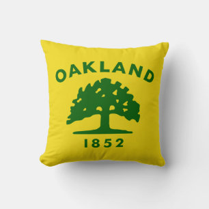 Vlag van Oakland, Californië Kussen