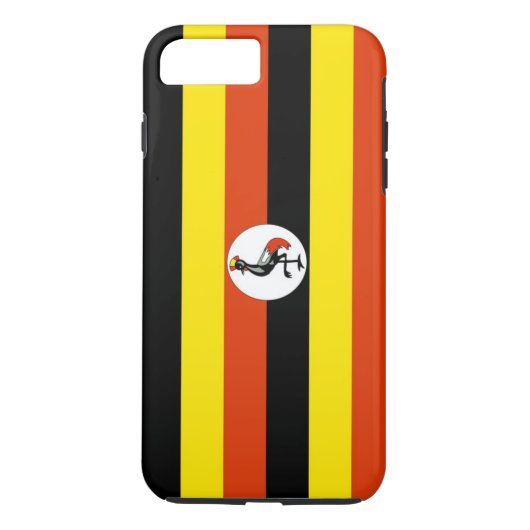 Vlag van Oeganda Case-Mate iPhone Case (Achterkant)
