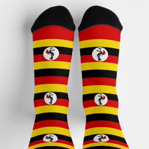 Vlag van Oeganda Sokken