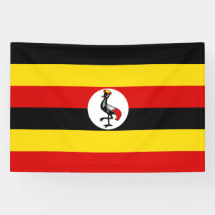 Vlag van Oeganda Spandoek