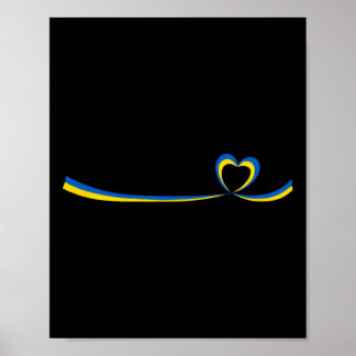 Vlag van Oekraïne2 Poster