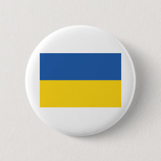 Vlag van Oekraïne Ronde Button 5,7 Cm