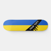 Vlag van Oekraïne Skateboard (Horizontaal)
