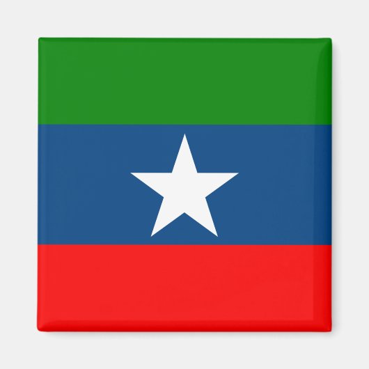Vlag van Ogaden Magneet (Voorkant)