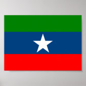 Vlag van Ogaden Poster (Voorkant)