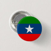 Vlag van Ogaden Ronde Button 3,2 Cm (Voorkant /achterkant)