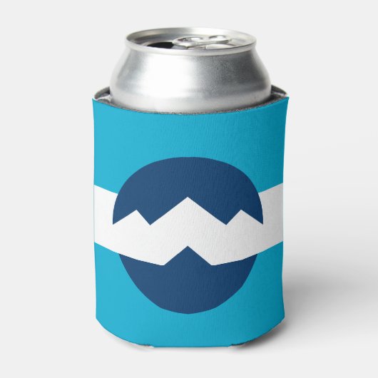 Vlag van Ogden, Utah Blikjeskoeler (Blikje Voorkant)