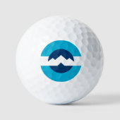 Vlag van Ogden, Utah Golfballen (Voorkant)