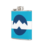 Vlag van Ogden, Utah Heupfles (Links)