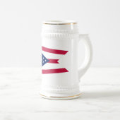 Vlag van Ohio Bierpul (Voorkant rechts)