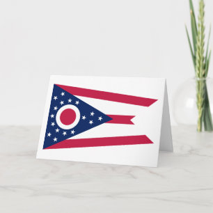 Vlag van Ohio Kaart