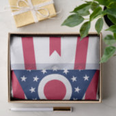 Vlag van Ohio Tissuepapier (Geschenk)