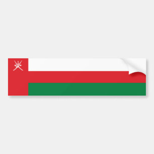 Vlag van Oman Bumpersticker