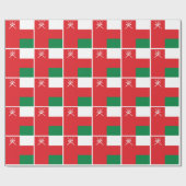 Vlag van Oman Cadeaupapier (Vlak)