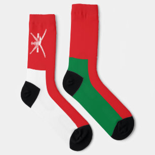 Vlag van Oman Sokken
