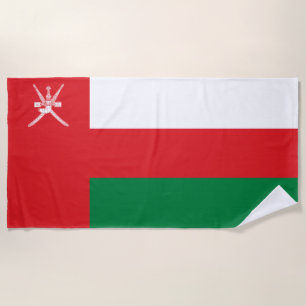 Vlag van Oman Strandlaken