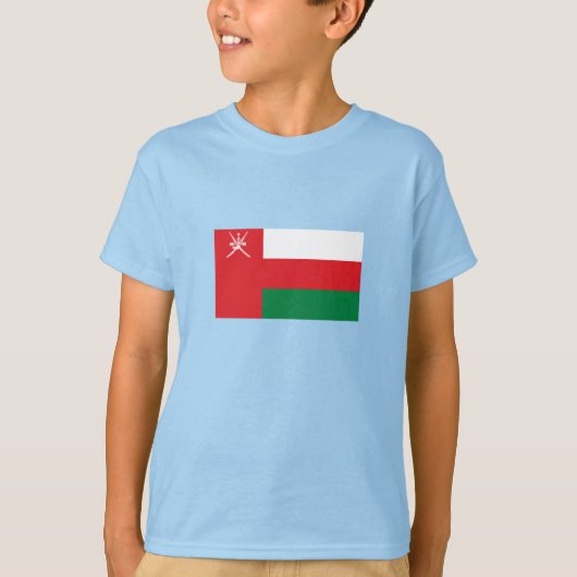 Vlag van Oman T-shirt (Voorkant)